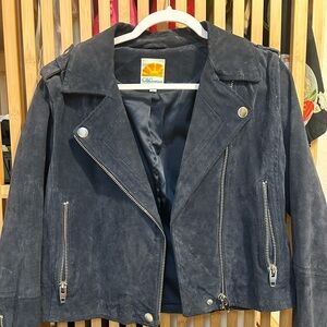 C&C California Black Leather Jacket